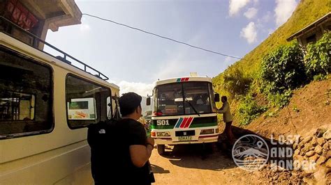 Bus to Bontoc Montain Province .